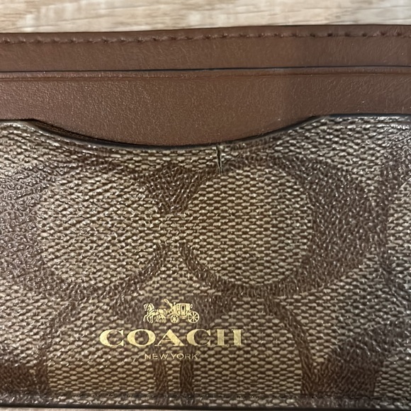 Coach Slim Card Case - Picture 3 of 4